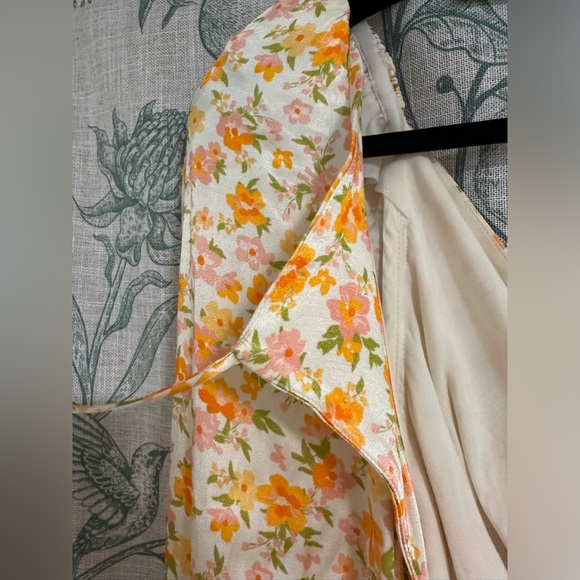 Ever New Billie Satin Tie Midi Dress โ  US 6 - Picture 12 of 14